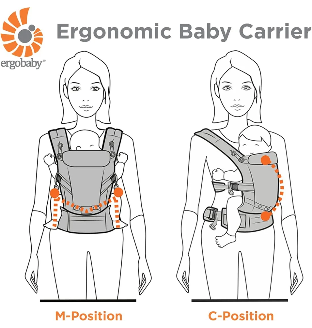 Canguru Ergobaby Adapt Collection Onyx Black 2