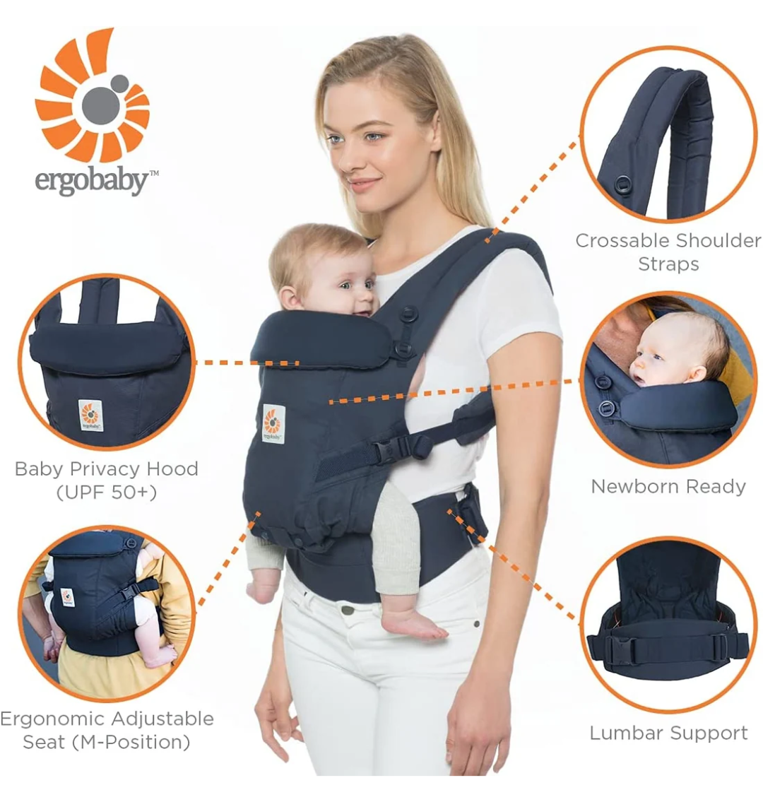 Canguru Ergobaby Adapt Collection Onyx Black 3
